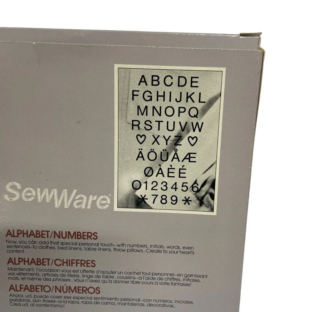 Singer sew ware
